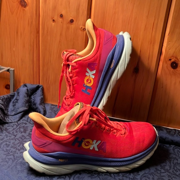 Hoka Shoes - Hoka Women's Red Running Shoes